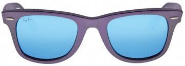 OriginalWayfarerCosmoPurplePlasticFrameBlueLenses50mmSunglassesRB2140-50-611217
