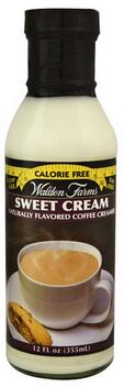 WaldenFarmsNaturallyFlavoredCalorieFreeCoffeeCreamerSweetCream--12FlOz