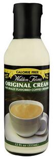 WaldenFarmsNaturallyFlavoredCalorieFreeCoffeeCreamerOriginalCream--12FlOz