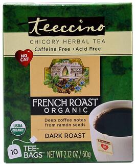 TeeccinoOrganicChicoryHerbalTeaFrenchDarkRoast--10TeaBags