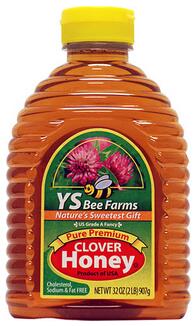 YSEcoBeeFarmsPurePremiumCloverHoney--32FlOz