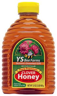 YSEcoBeeFarmsPurePremiumCloverHoney--32FlOz