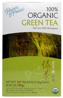 PrinceOfPeaceOrganicGreenTea--100TeaBags