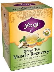 Yogi Herbal Tea Muscle Recovery™ Green Tea -- 16 Tea Bags