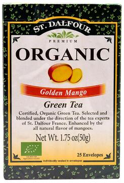 St.DalfourOrganicGreenTeaGoldenMango--25TeaBags