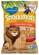 Barbara'sBakerySnackimalsAnimalCookiesChocolateChip--2.125Oz