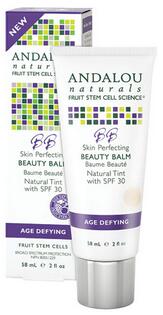 Andalou Naturals BB Skin Perfecting Beauty Balm SPF 30 Natural -- 2 fl oz