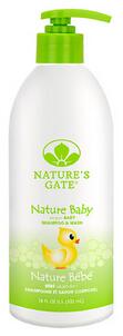 Nature's Gate Nature Baby Shampoo & Wash -- 18 fl oz