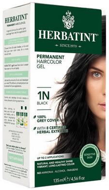 HerbatintPermanentHaircolorGel1NBlack--135ML