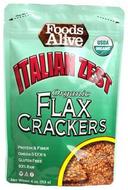 FoodsAliveOrganicFlaxCrackersItalianZest--4Oz