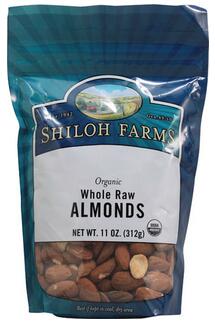 ShilohFarmsOrganicAlmondsWholeRaw--11Oz