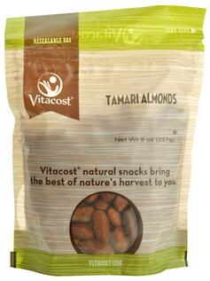 VitacostTamariAlmonds--8Oz227G