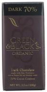 Green&Black'sOrganicDarkChocolate70%--3.5Oz