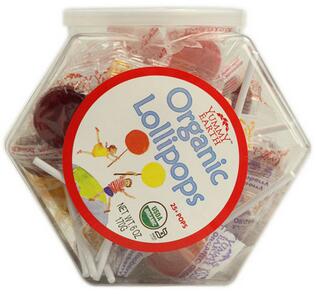 Yummy Earth Organic Lollipops Assorted Personal Bin -- 6 oz