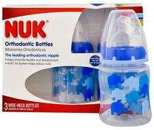 NUKOrthdonticWide-Neck5OzBottlesElephants0PlusMonths--3Bottles