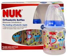 NUKOrthodontic3Wide-NeckBottles5OzBlue--3Bottles