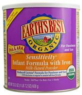 Earth'sBestOrganicSensitivityInfantFormulaWithIron--23.2Oz