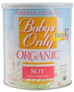 Nature'sOneBaby'sOnlyOrganicSoyToddlerFormulaIronFortified--12.7Oz