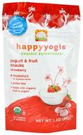 HappyBabyHappyyogis?OrganicSuperfoodsYogurtAndFruitSnacksStrawberry--1Oz