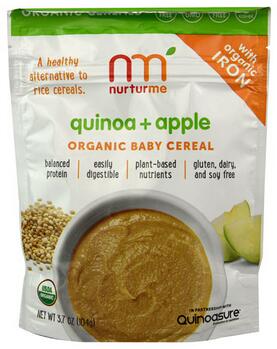 NurturmeOrganicBabyCerealQuinoaApple--3.7Oz