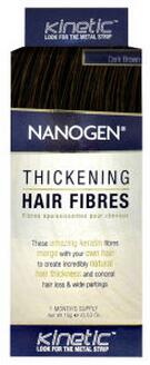NANOGEN HAIR THICKENING FIBRES DARK BROWN (15G)