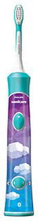 Philips Sonicare For Kids Bluetooth Connected Rechargeable Electric Toothbrush, HX6321/02