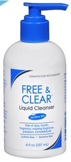 Free&ClearLiquidCleanser,ForSensitiveSkin