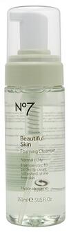 Boots No7 Beautiful Skin Foaming Cleanser, Normal / Oily