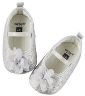 CARTER'SSPARKLEROSETTEMARYJANECRIBSHOES