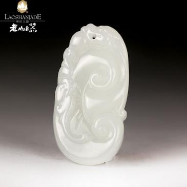 和田玉掛件福如意吊墜如意