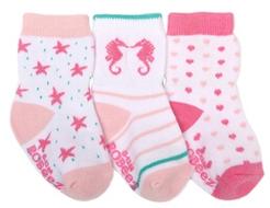 RobeezByTheSeasideBabySocks,3Pack