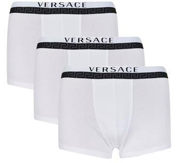 Versace Collection Three Pack Logo Low Rise Trunks