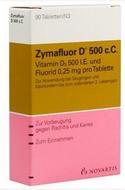 ZYMAFLUORD500CC嬰幼兒維生素D3+0.25mg氟90粒