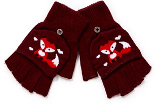 Fox Fingerless Gloves