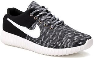 PersonalizedColorBlockAndLace-UpDesignMen'sSneakers