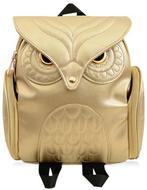 PreppyOwlPatternAndStitchingDesignWomen'sSatchel