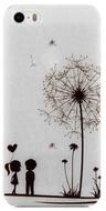 DandelionLoverDesignProtectiveBackCoverCaseWithTransparentFrameForIPhone5/5S
