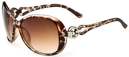 Chic Circular Ring Matching Design Hollow Out Sunglasses For Women