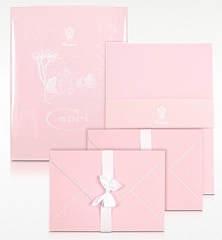 PINEIDER 彼耐德Capri - 50张粉红色信纸套装