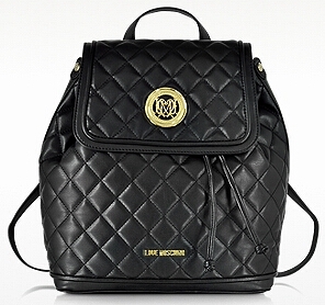 LOVE MOSCHINO
Large Quilted Eco Leather Backpack