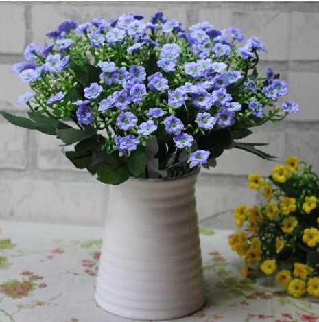 A Bouquet of Sweet Simple Living Room Decoration Floor Simulation Silk Flower (No Vase)