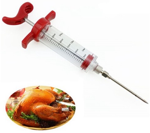 QualityDIYBBQMeatMarinadeSauceSeasoningSyringe