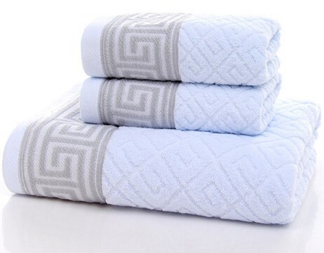 Simple New High Quality Comfortable Cotton Towel Bath 3 Colors