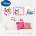 酷漫居E0級實木顆粒板掛畫公主之友誼長存動漫卡通裝飾畫