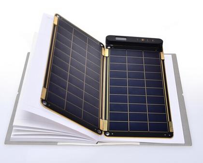 如纸一般大小 世上最便捷太阳能充电纸