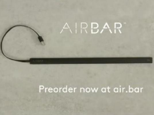 让你的电脑变触屏​AirBar