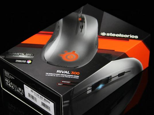 赛睿RIVAL300新形象新手感的游戏鼠标