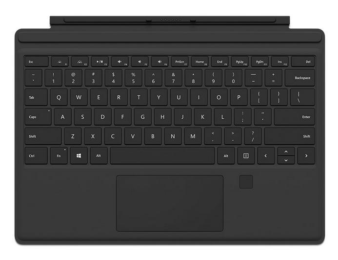 Surface专业键盘盖 带指纹识别功能