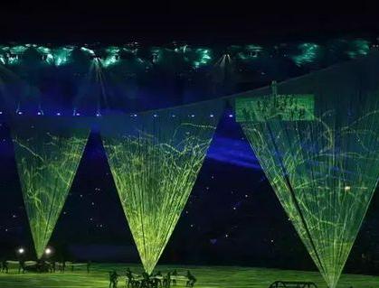 奥运会开幕:114台松下2万流明投影机持续助力