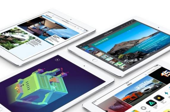 2017年初iPad新品 取消Home 键，采用无边框设计
